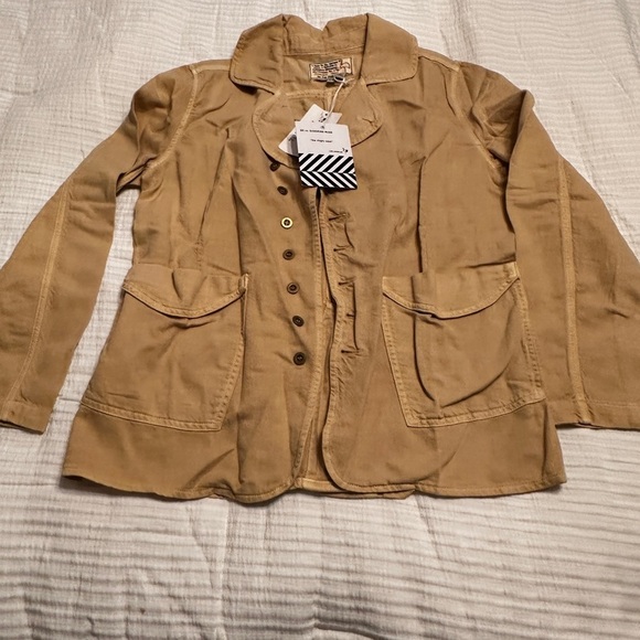 Free People x Sandrine Rose Women Button Down Empire Jacket - NWT -Size M - Picture 3 of 13